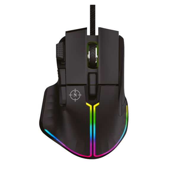 NORTH RAGNARØK RGB 12.800 DPI 400 IPS 50G PMW3389 GAMING MOUSE