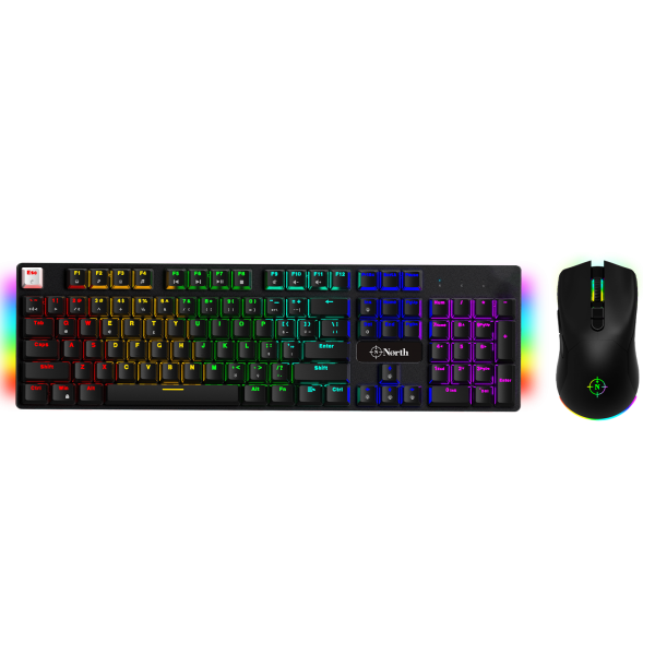 NORTH VIP BUNDLE - SHIELD KEYBOARD+ GAME OVER MOUSE